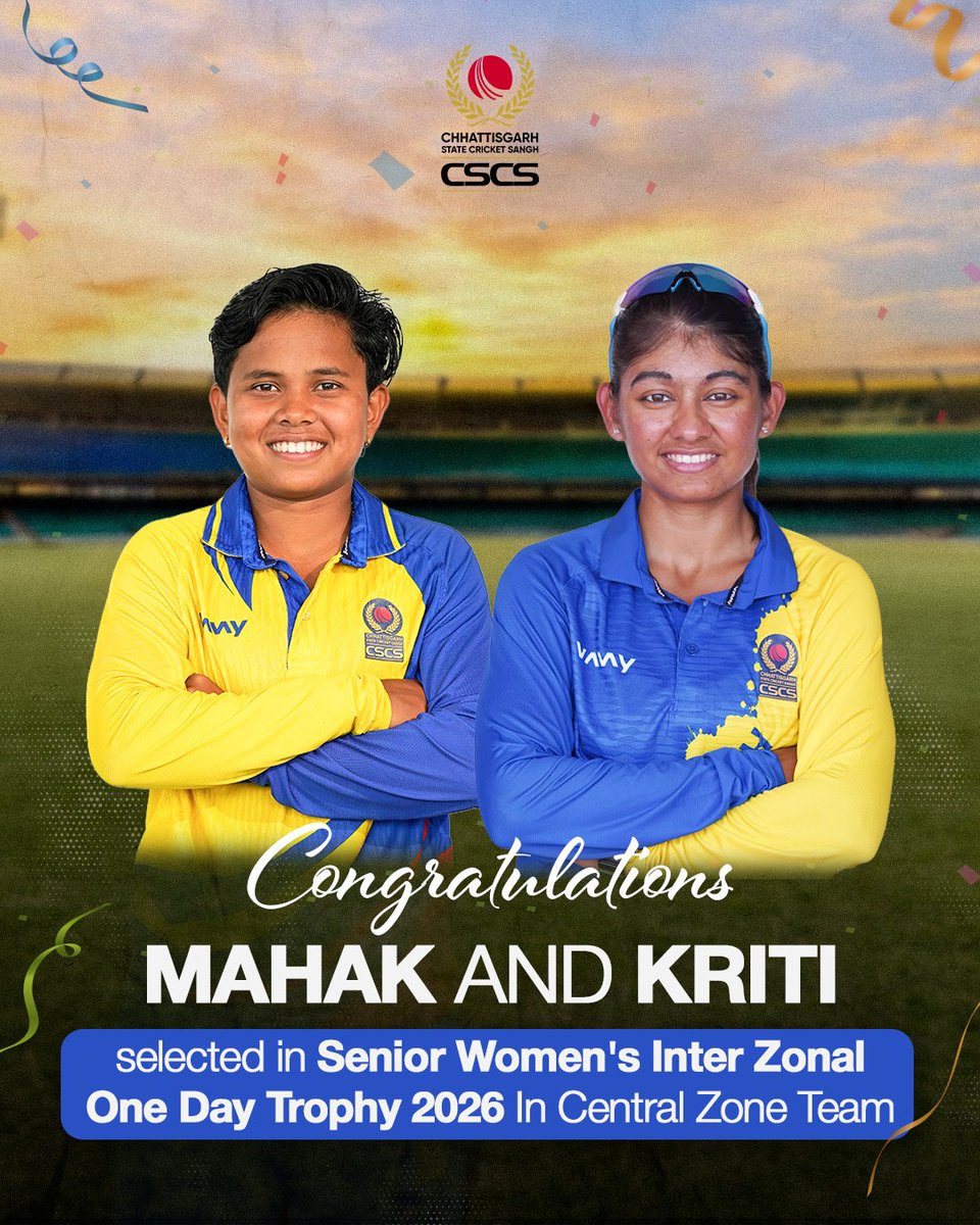 Chhattisgarh State Cricket Sangh tweet media