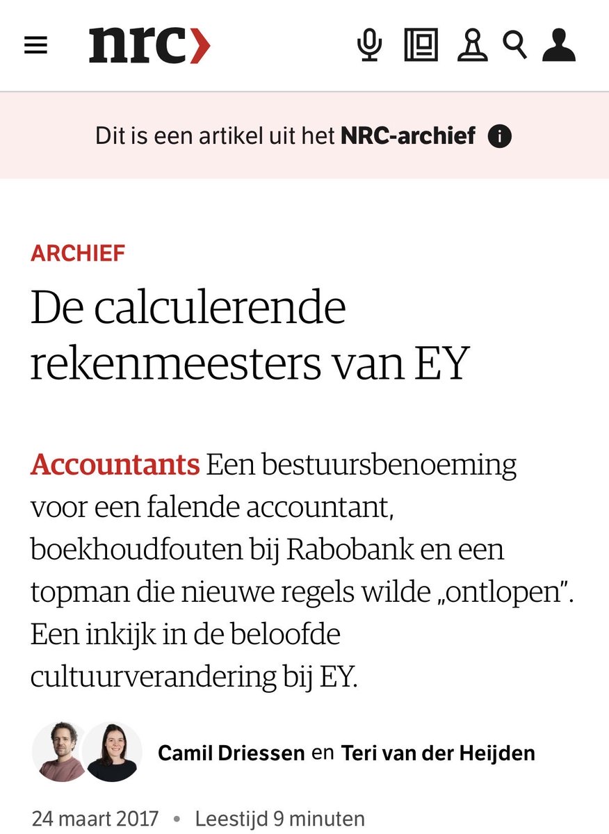 Kwam deze uitzending van <a href="/ZEMBLA/">Zembla</a> van 11 jaar geleden tegen en heb die weer eens teruggekeken.

bnnvara.nl/zembla/artikel…

In 2014 had ik op basis van dit soort dossiers een eerste melding bij de <a href="/AutoriteitFM/">AFM</a> gedaan van onderpandfraude. Nog niet bij het bestuur en de RvT, dat deed