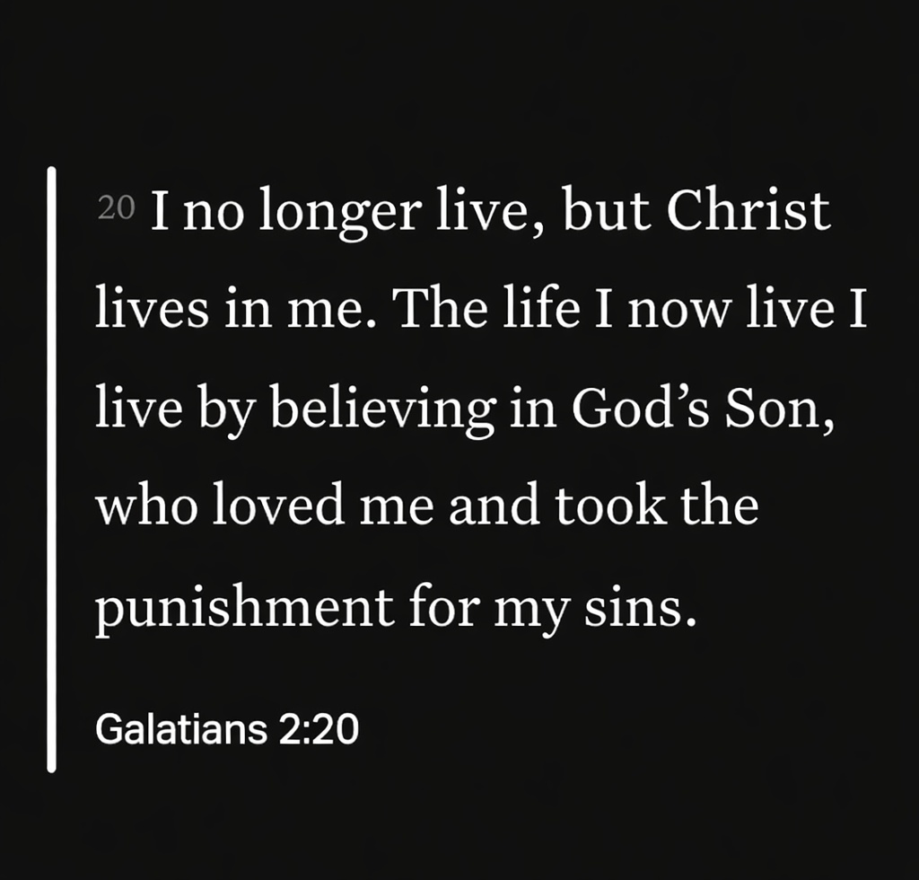 Galatians 2:20