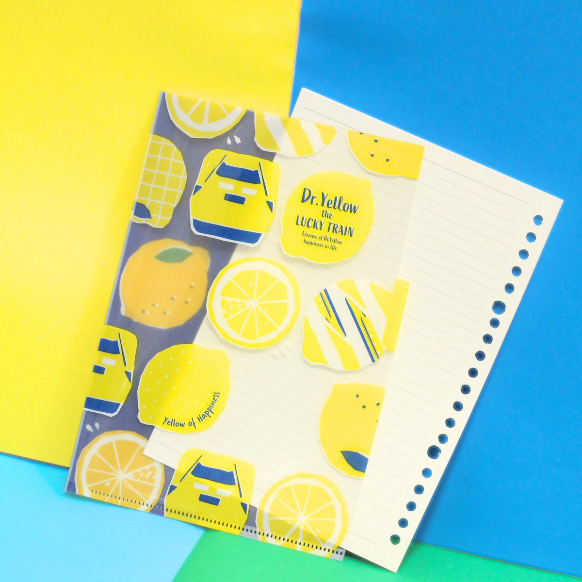 くしゃくしゃになりがちなプリント整理に！ 「Dr.Yellow the LUCKY