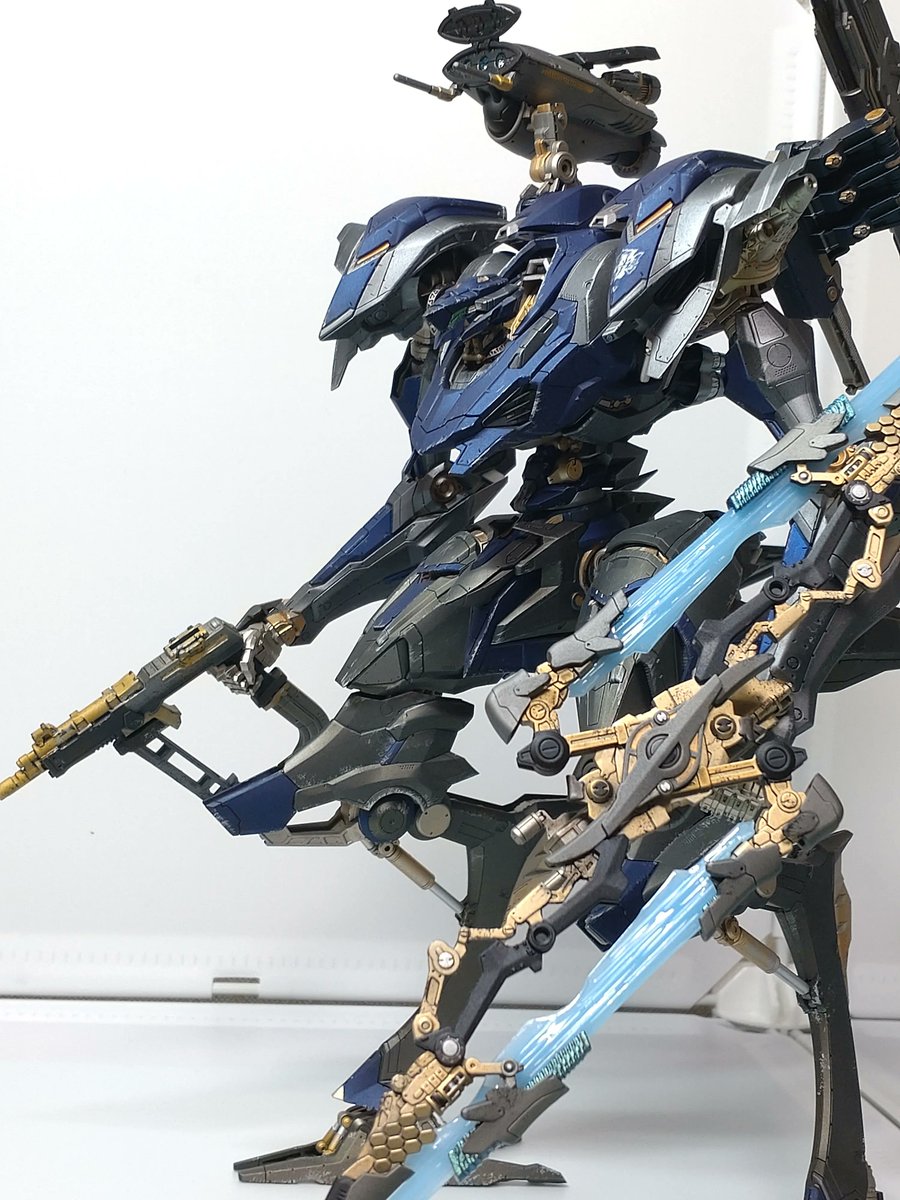 コトブキヤ VIOS スティールヘイズ完成 調色含めてイメージ通りの色が