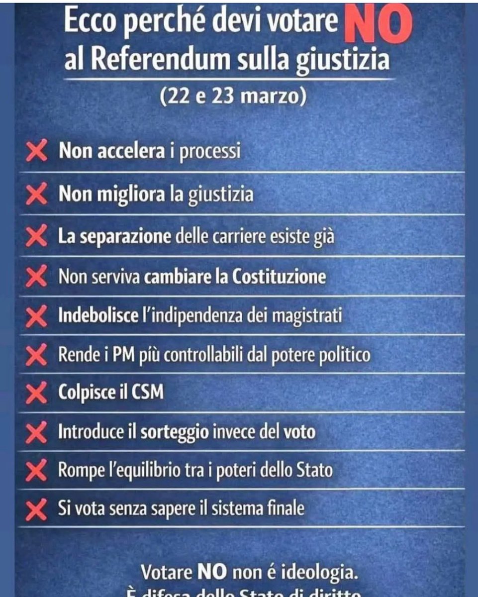 <a href="/GiorgiaMeloni/">Giorgia Meloni</a> Quindi con la riforma giusta, secondo il principio di questo governo di svalvolati,sé i magistrati sbagliano verranno giudicati.E quando i politici sbagliano,perché devono rimanere impuniti?Se già adesso condannati e indagati siete al governo non oso immaginare cosa accadrà dopo