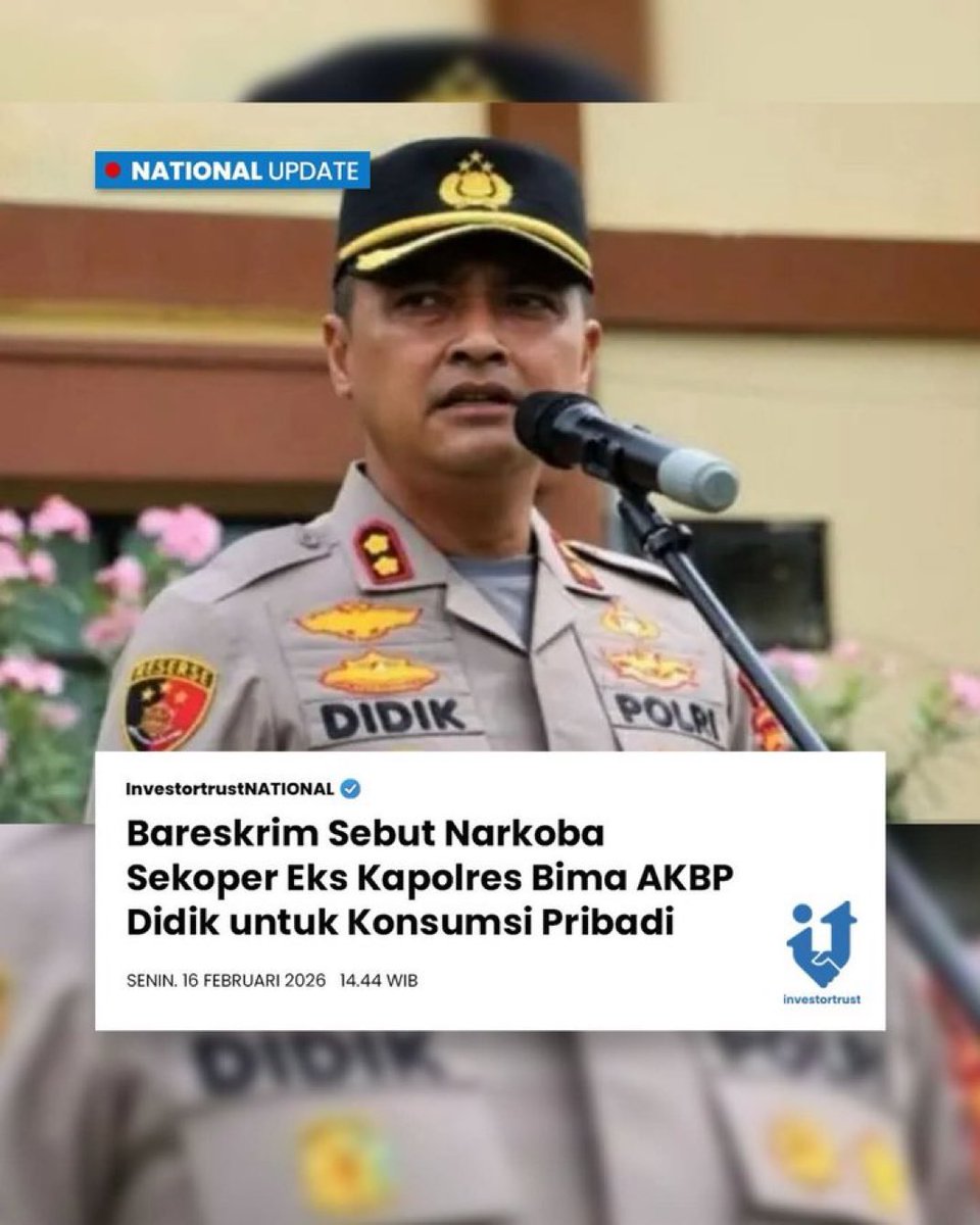 A17DYS's tweet photo. @ListyoSigitP Coba masyarakat yg punya... apakah polisi percaya buat konsumsi sendiri???

Dr bima sampe mabes busukkk https://t.co/MxV1jdsQGY