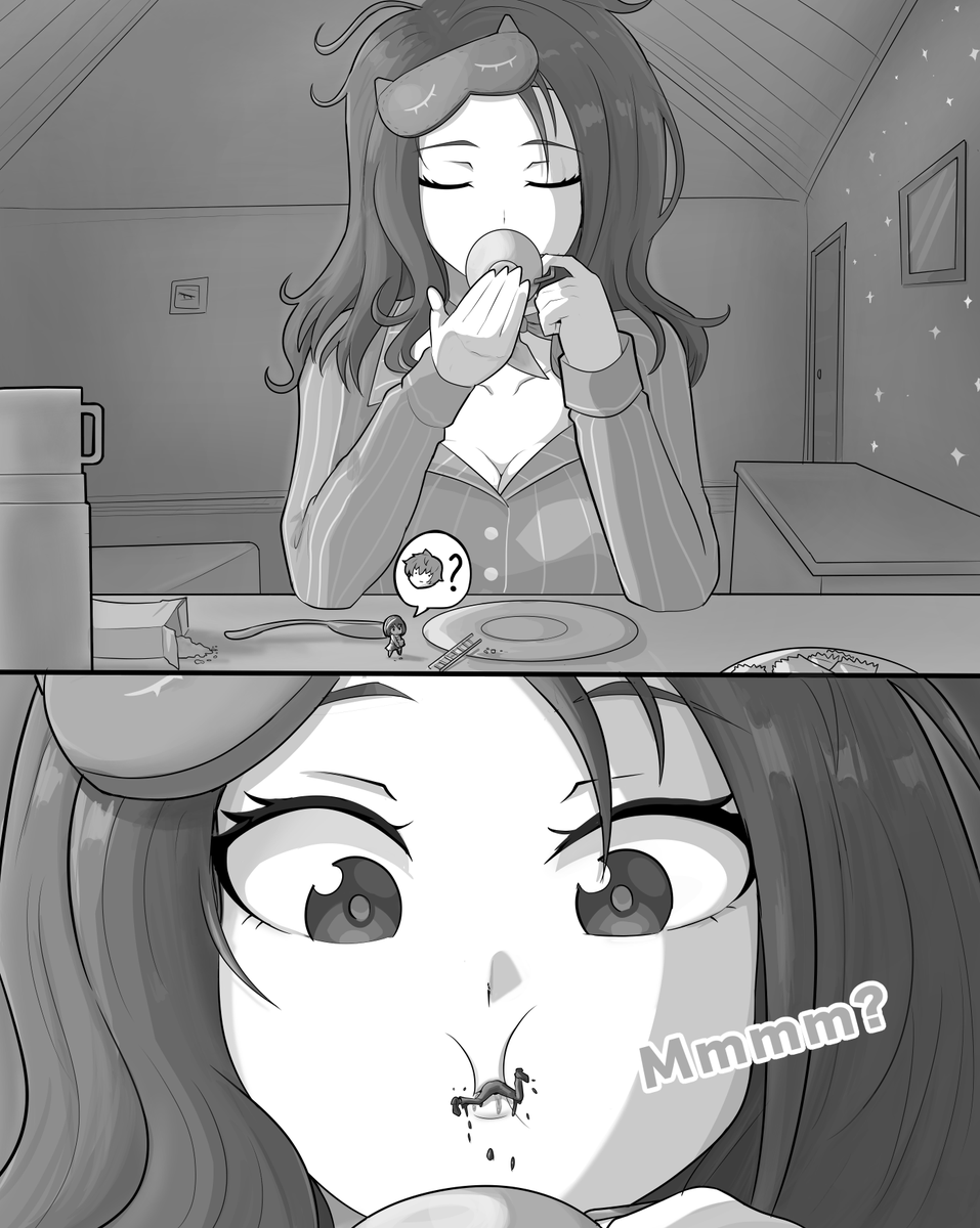 Nothing like a good coffee to start the day! Just make sure there is not too much sugar in or a tiny player who accidentally fell in while preparing it. Artist is <a href="/BigiGts/">Bigi gts</a>.