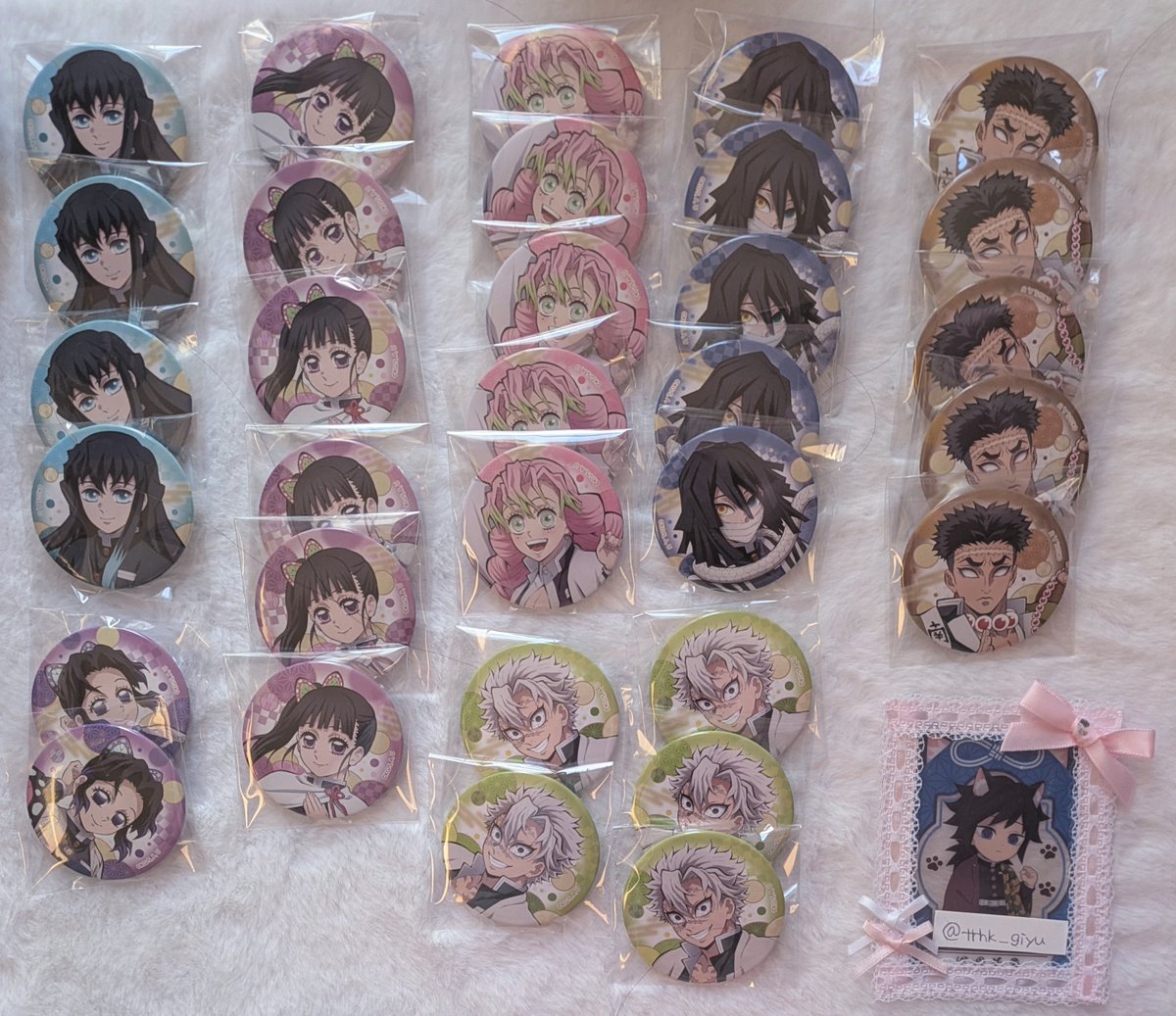 ꒰交換/譲渡/買取꒱ 鬼滅の刃 全集中展 ランダム缶バッジ2024ver. 繋ぐ