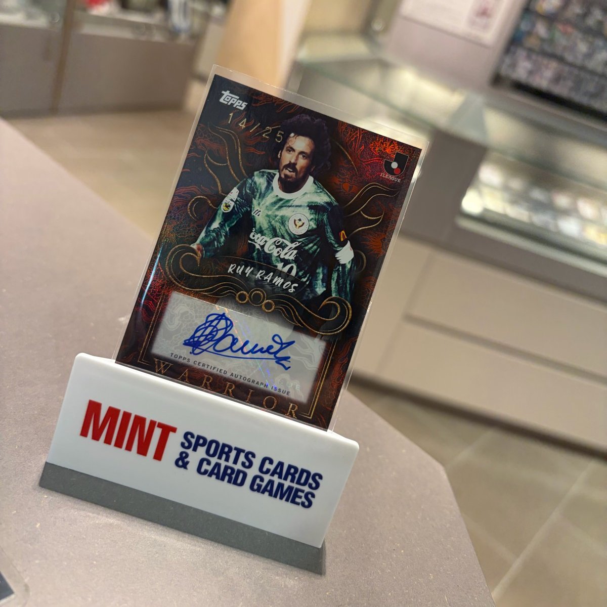 🚨お客様の店内開封にて 2025 TOPPS J. LEAGUE PREMIUMより ラモス瑠偉