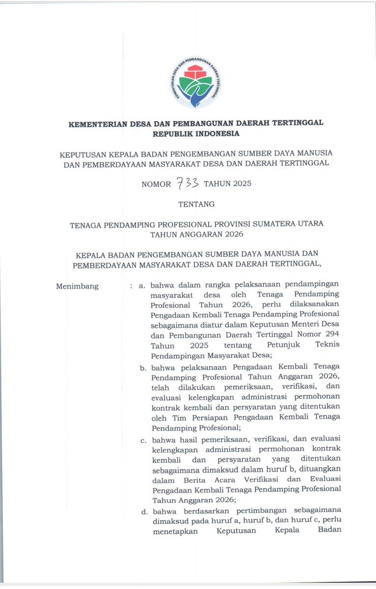 Jerni120307's tweet photo. Apa kabar Pak Mendes @YandriSusanto?Apa kabar dgn revisi SK 733?Kpn kami trima SK revisinya? #1150TPPdiSumuttdkmasukSK733
#1150TPPdiSumutmenungguSKrevisi @prabowo @YandriSusanto @ArizaPatria @KerjaSeskabRI @sugiono_56 @bang_dasco @ijeck09 https://t.co/Gn4h6DczJp