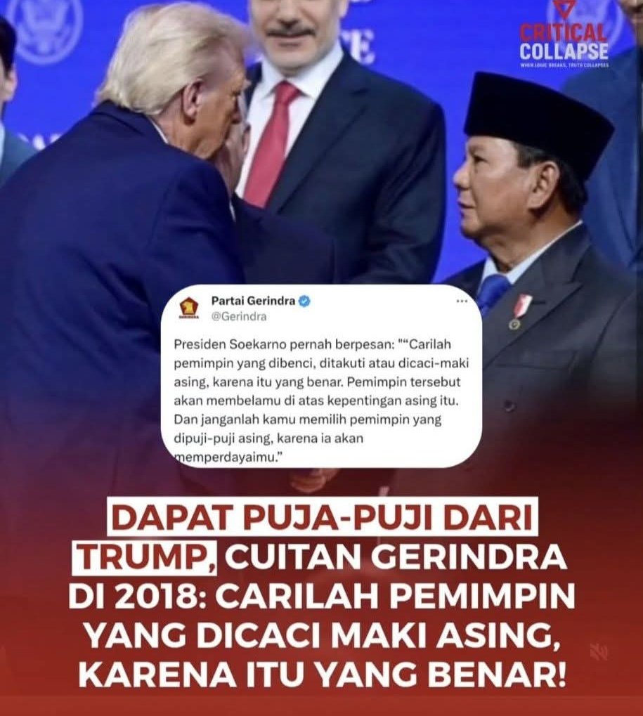 Admin Gerindra be like : 
"Apasih Anak Abah"

Anak Abah be like : 
"Ini kuyang sawit pasti nyalahin gw lagi"

Wkwk padahal itu screenshoot kata kata mereka sendiri.