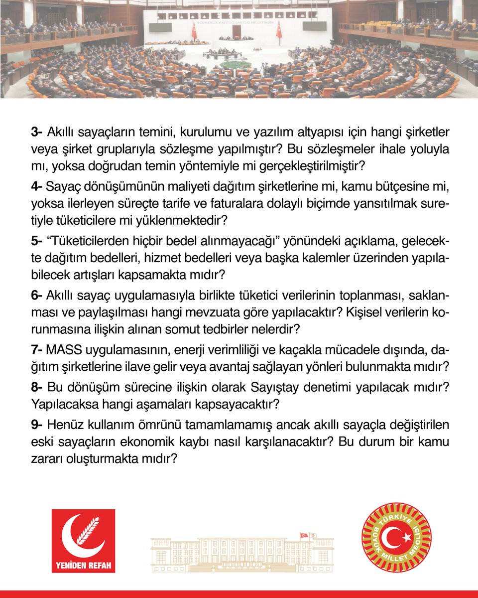 “Bedelsiz” denilen sayaç dönüşümü aslında kime fatura edilecek?
1 Mart 2026’da başlatılacağı duyurulan akıllı sayaç dönüşümü için “tüketiciden ücret alınmayacak” deniyor. Ancak milyonlarca sayacın değişimi ciddi bir maliyet demek. Bu maliyet ortadan kaybolmaz; ya kamuya ya