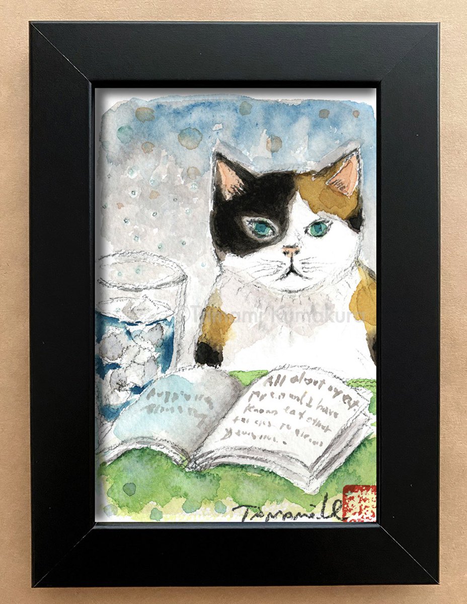 くまくら珠美さん　ポストカード原画