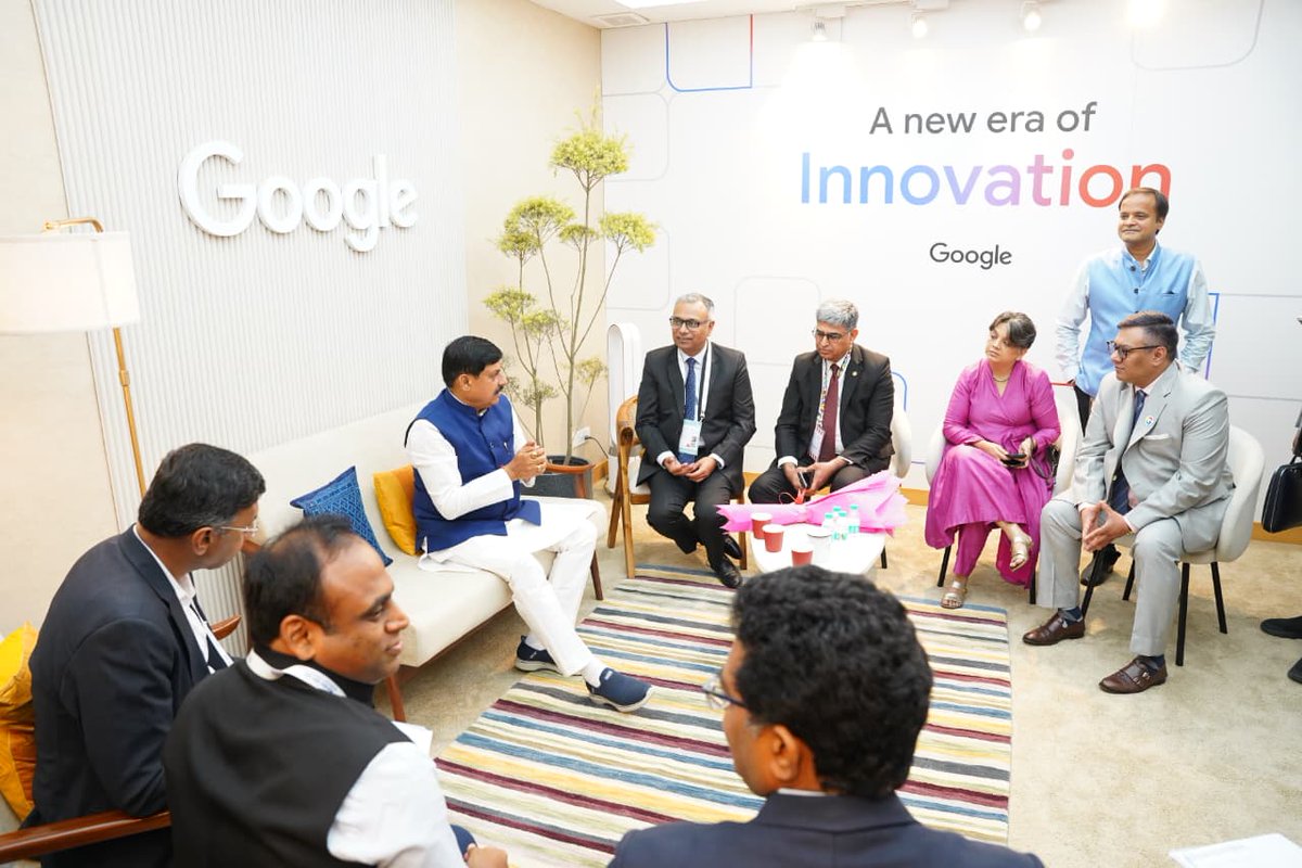 MP_MyGov's tweet photo. #AISummit2026 #DigitalMP #IndiaAIImpactSummit2026 https://t.co/sj44XlwcWH