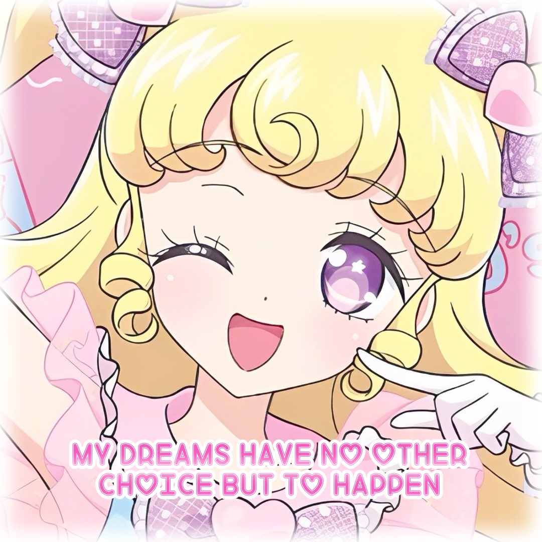 (ෆ`꒳´ෆ)    𝘮𝘺 𝘥𝘳𝘦𝘢𝘮𝘴 𝘩𝘢𝘷𝘦 𝘯𝘰 𝘰𝘵𝘩𝘦𝘳 𝘤𝘩𝘰𝘪𝘤𝘦 
                            𝘣𝘶𝘵 𝘵𝘰 𝘩𝘢𝘱𝘱𝘦𝘯 ☁️✨