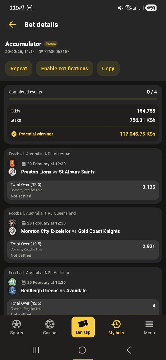 144 Odds 

Afropari tinyurl.com/3z9hyzs5

You can Edit 

2J2TK