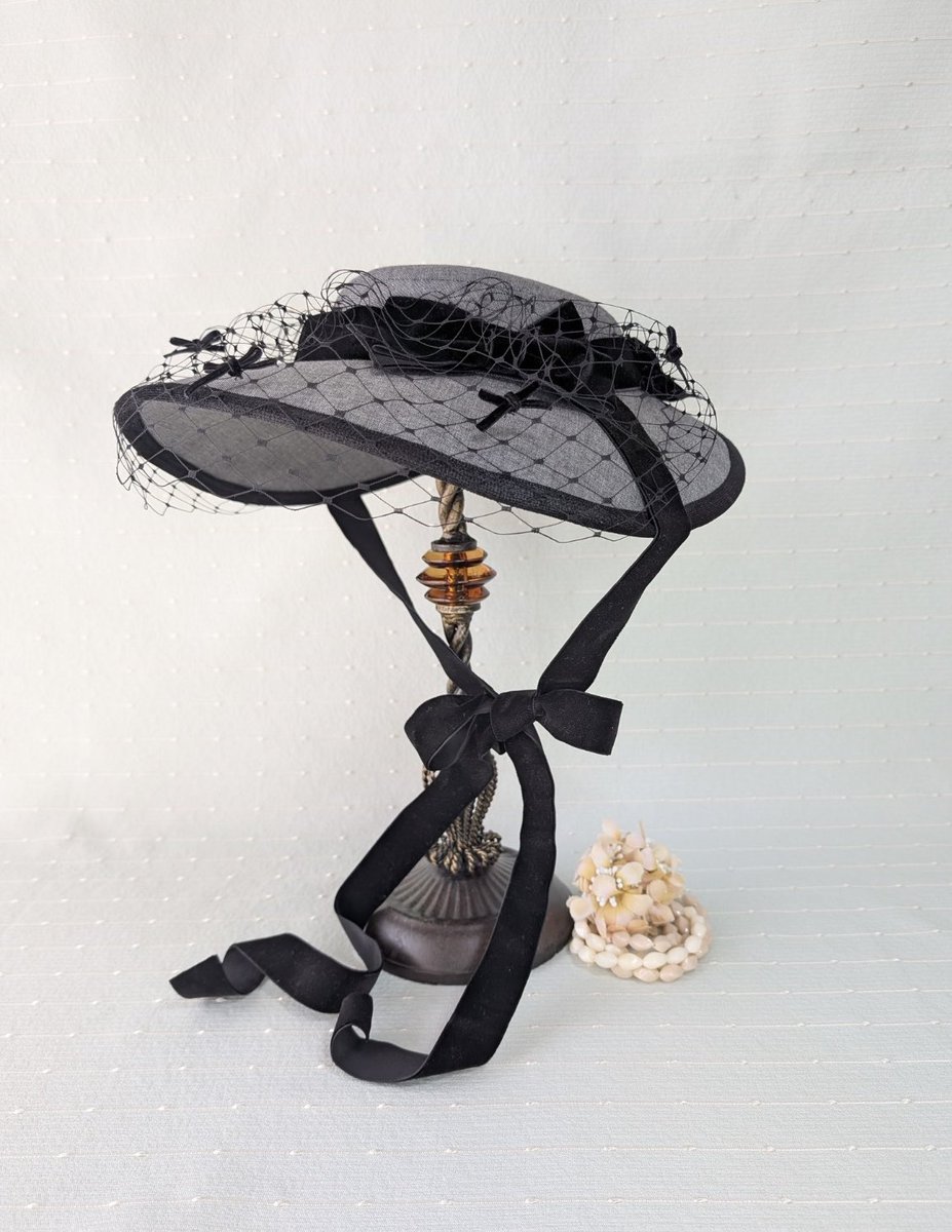 アノンハット様から新入荷のお帽子3点 《菫のミニミニキャノチエ