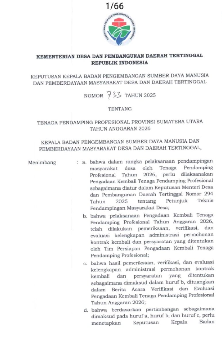 F_Ningsih83's tweet photo. Apa kabar Pak Mendes @YandriSusanto?Apa kabar dgn revisi SK 733?Kpn kami trima SK revisinya? #1150TPPdiSumuttdkmasukSK733
#1150TPPdiSumutmenungguSKrevisi @prabowo @YandriSusanto @ArizaPatria @KerjaSeskabRI @sugiono_56 @bang_dasco @ijeck09 https://t.co/10ef195vFR