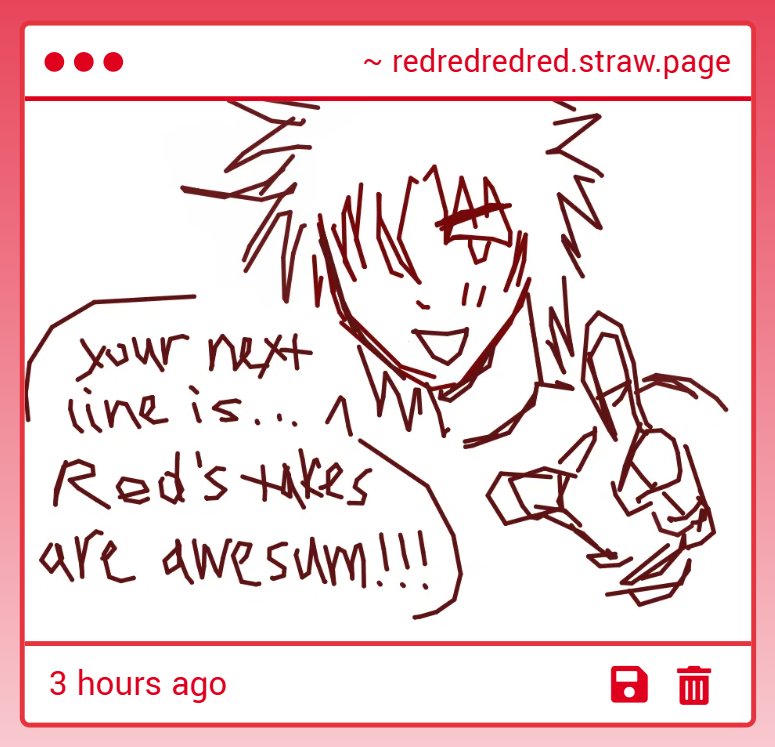 whoever drew this. I Freaking Love You. Hearts. 10 Million Hearts. very very sweet thing to do for me.. thank you.... i smiled 