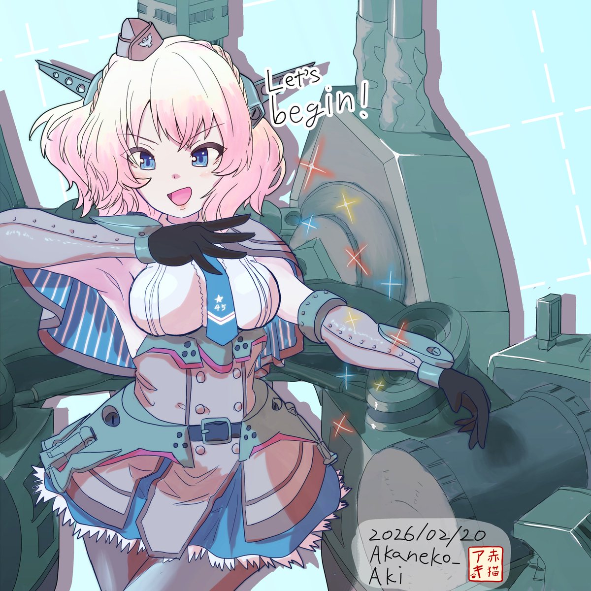 描きました
Let's begin！
#艦これ #コロラド