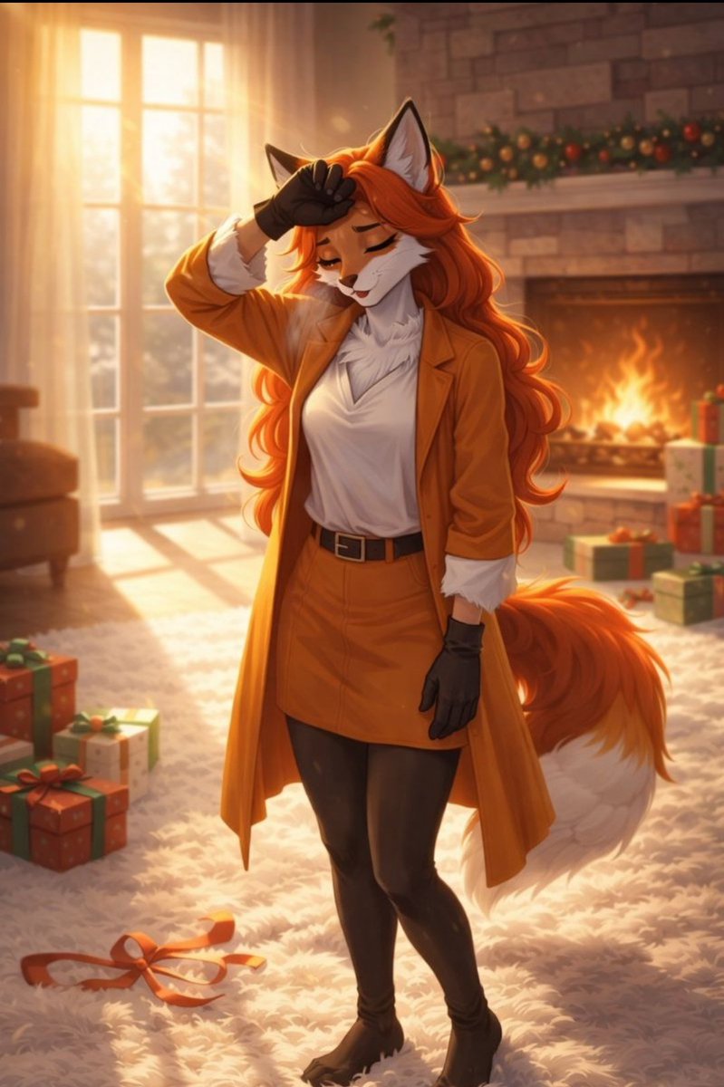 LaLkoa6333's tweet photo. Finally, I've done everything. I'm giving Aurvandil a mock-up of an AK-74 weapon, and I'm giving Kastor a radio-controlled car. I think I've done everything.😃 #furry #art #hamingya #Aurvandil #Kastor #AI #fox https://t.co/sjQabrJ7vy