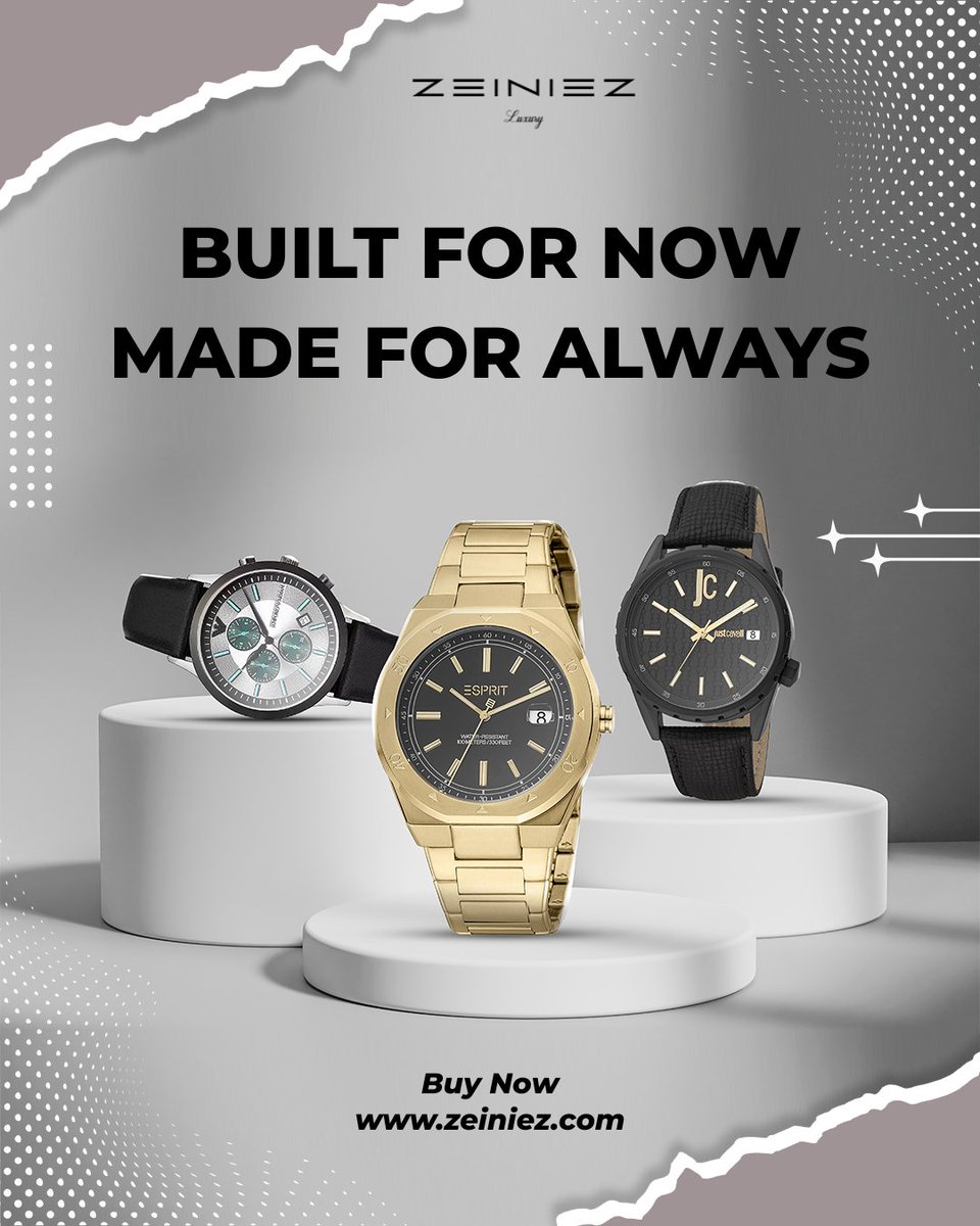 zeiniezcom's tweet image. This isn’t just about telling time. It’s about owning it. A statement of ambition, legacy, and undeniable presence.

#TimelessDesign #LuxuryLifestyle #WatchLovers #ModernElegance #RefinedStyle #zeiniezluxe #zeiniezlondon #zeinieznet #zeiniezwatch #zeiniezshop #zeiniezstore