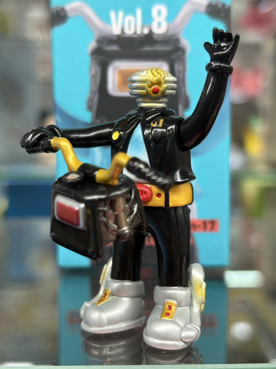 toy_yamashiroya's tweet photo. ５階売場に新入荷🎵

#ケンエレファント ブラインドBOX
「HELLO IN THE WORLD !! Vol.8 bALAbASE / Bikeman-17 フィギュアコレクション」
全3種⭐️1個550円(税込)💰
BOX(12個入)6,600円(税込)💰

#ヤマシロヤ ５階売場直通📞03-3831-2407

#balabase #バラベース  #ケンエレ https://t.co/68I3XjCmOd