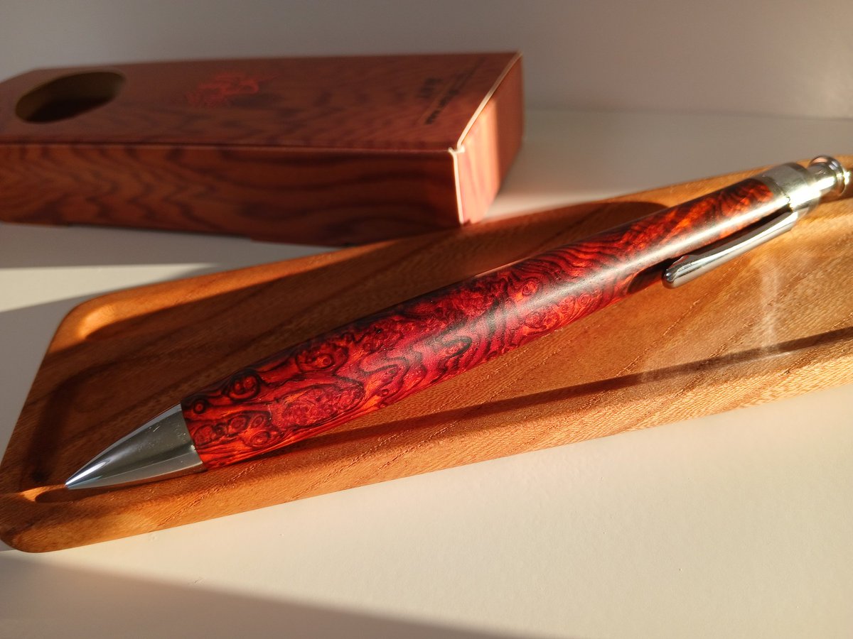 日本橋三越 文具祭り 工房楔 購入品紹介② ◻️ココボロ 瘤杢 好みの瘤