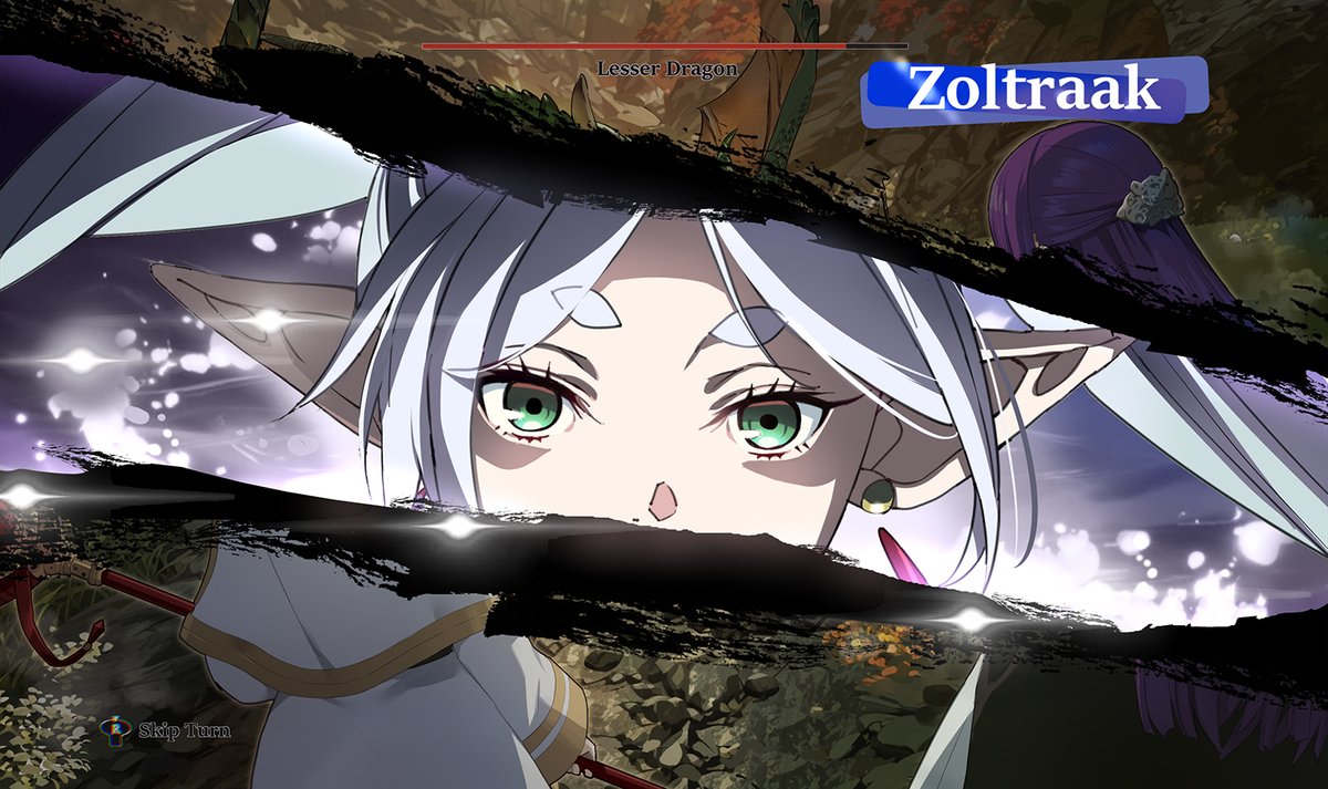 #葬送のフリーレン 
フリーレンの旅をゲームっぽくしてみた