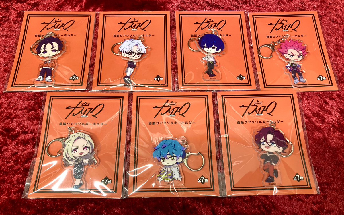 💙景品情報💙 カリスマ 首振りアクリルキーホルダー〜GiGO限定〜 頭が