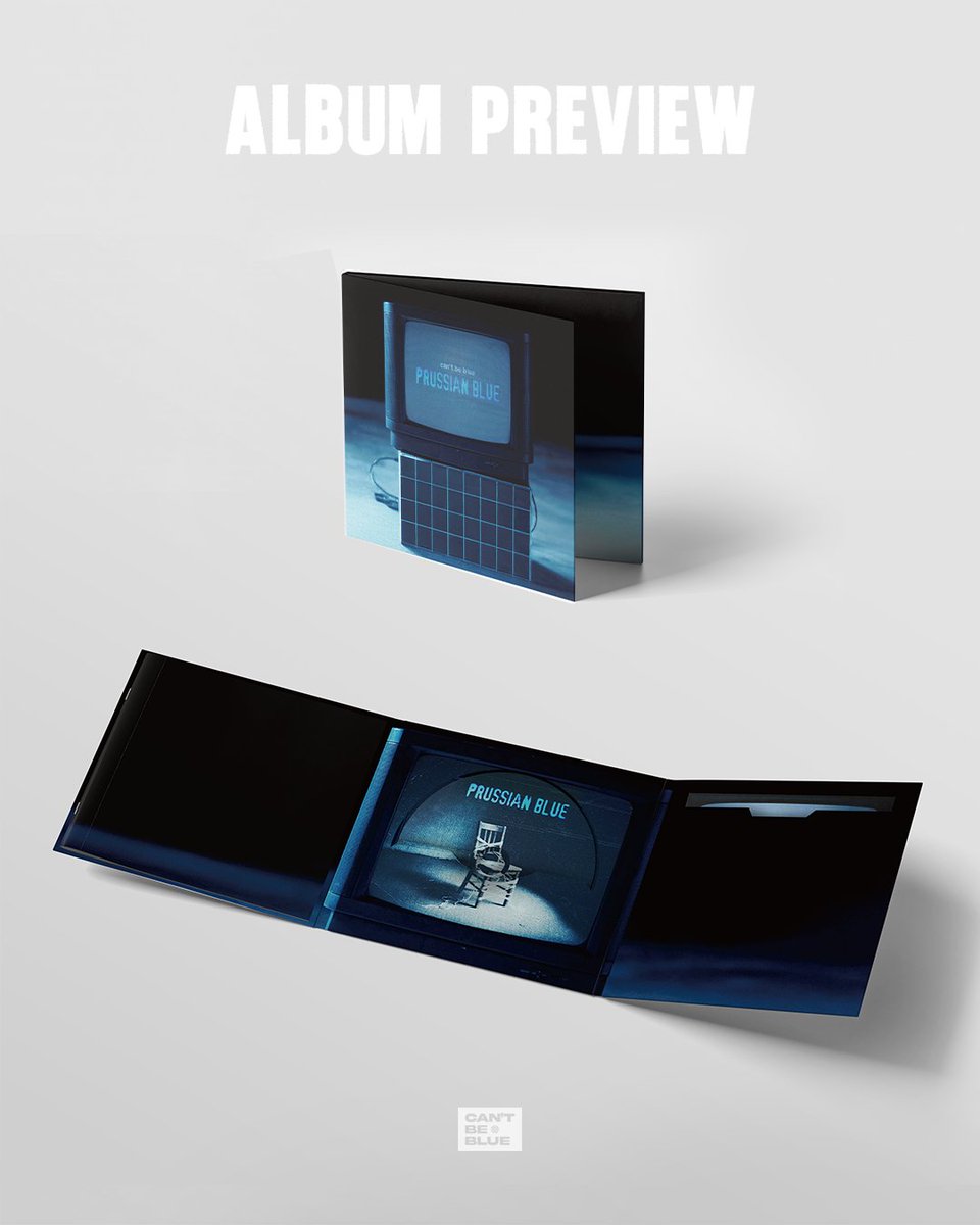 band_cantbeblue's tweet image. [D-1]

can't be blue 2nd EP '𝐏𝐫𝐮𝐬𝐬𝐢𝐚𝐧 𝐁𝐥𝐮𝐞' Album Preview

[구성품]
· CD (1ea)
· BOOKLET (167 x 167mm / 16p)
· POSTCARD (140 x 140mm / 5ps)

*본 앨범은 PRUSSIAN BLUE 단독공연 현장에서만 한정 판매됩니다.

#PRUSSIANBLUE #cantbeblue #캔트비블루