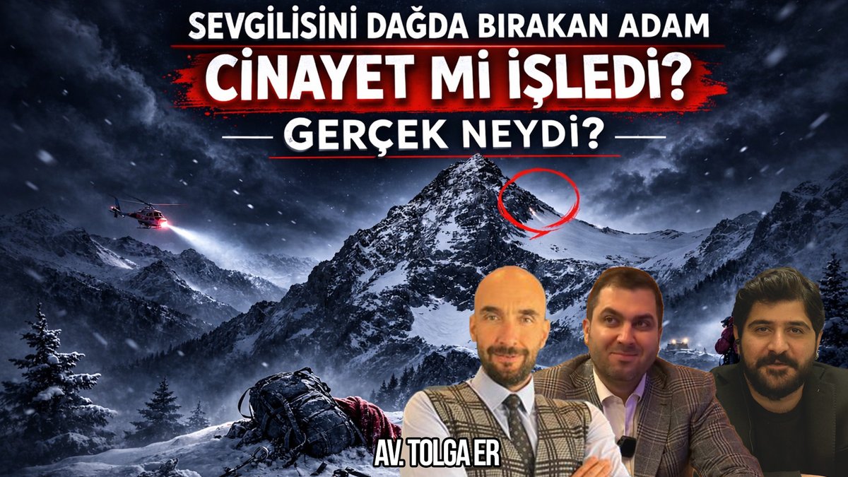 Canlı yayın saat 17.00'de...

Sevgilisini dağda bırakan adam, cinayet mi işledi? Gerçek neydi? | Konuk: Av. Tolga Er - Engin Balım - Laçin Genç

İzlemek için:
youtube.com/live/oCq_ArAA9…

<a href="/enginbalim/">engin balım</a> <a href="/putlarsofrasi/">Laçin Genç</a>