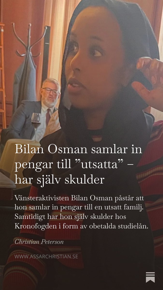 Osman trasslar in sig ännu djupare när hon hävdar att det var nödvändigt att hon agerade mellanhand – annars skulle Socialtjänsten ha räknat pengarna som inkomst och stoppat utbetalningarna till familjen.

Med andra ord: upplägget behövdes för att undvika insyn.

Men att medverka
