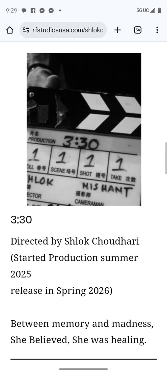 bjbpresents's tweet photo. RFstudios is excited to be a part of this psychological thriller, written and directed by Shlok Choudhari. Shot on location in Mumbai, India. Coming soon! https://t.co/Pw4CJSRGSf