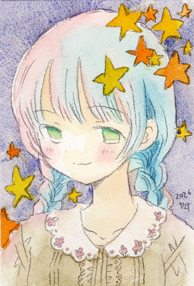 「星の間に間に」|山名沢湖のイラスト
