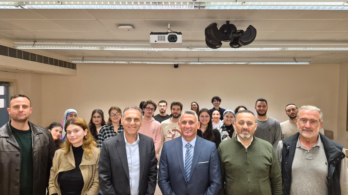 ShathaDagher's tweet photo. What would it take for Lebanon to move from reactive policies to a coherent National Security Strategy?

In a session hosted by Dr. Imad Salamey, Major General Dr. Fadi Makhoul discussed the importance of a National Security Strategy. 
@isalamey @POLIS_LAU https://t.co/k6ryk9ctqu