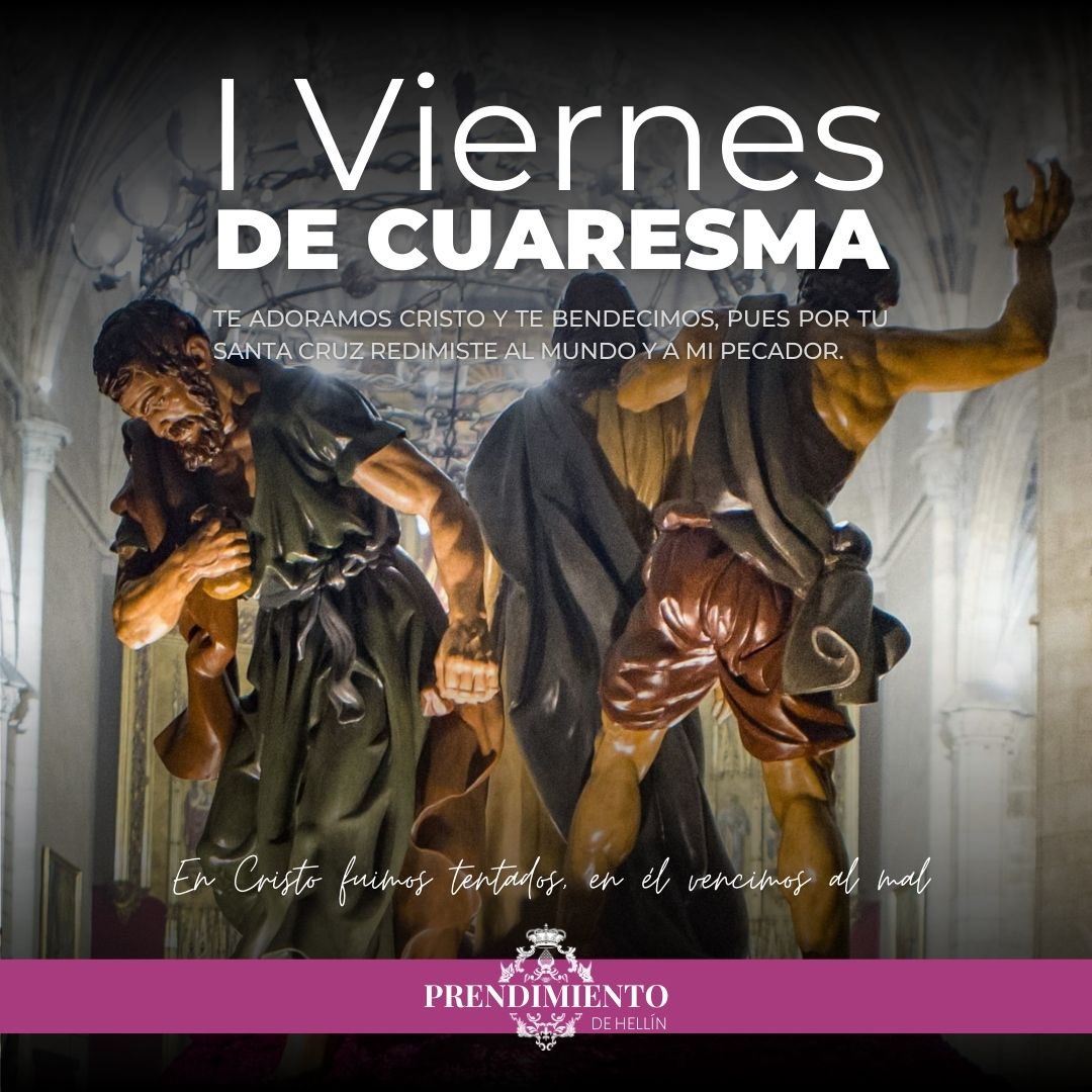 ✝️ LITURGIA |I VIERNES DE CUARESMA "* Te adoramos Cristo y te bendecimos, pues por tu Santa Cruz redimiste al mundo y a mi pecador".

#PrimerViernesDeCuaresma
#Cuaresma
#Reflexión
#Súplica
#DiosEsAmor
#TiempoDeConversión