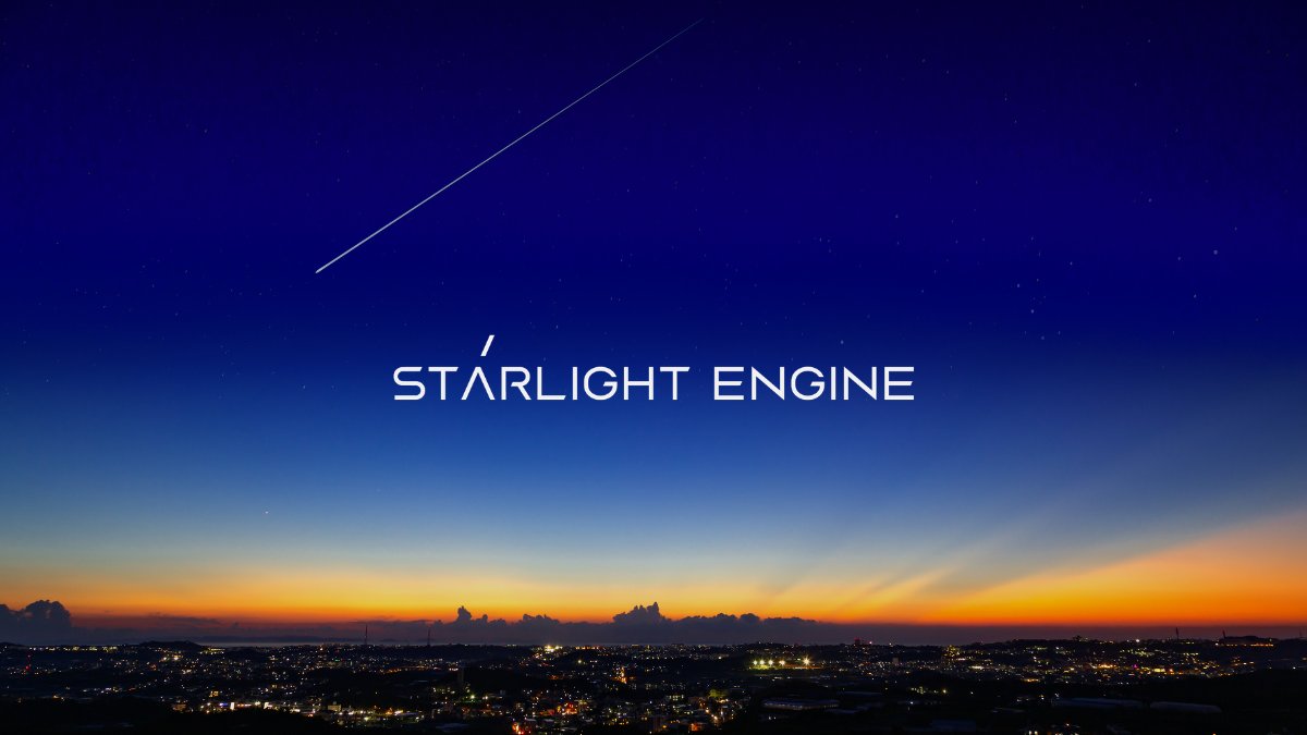 Starlight Engine tweet media