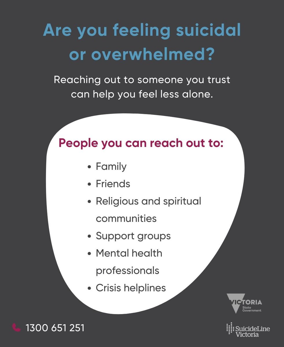 SuicideLine Victoria tweet media