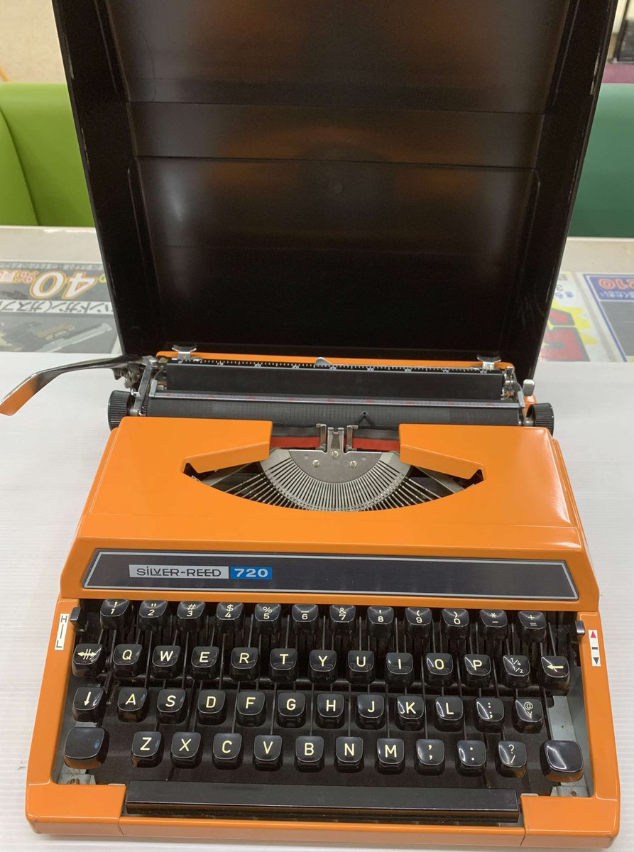 Silver REED 720 タイプライター テプラPRO SR5900P 買い取りました