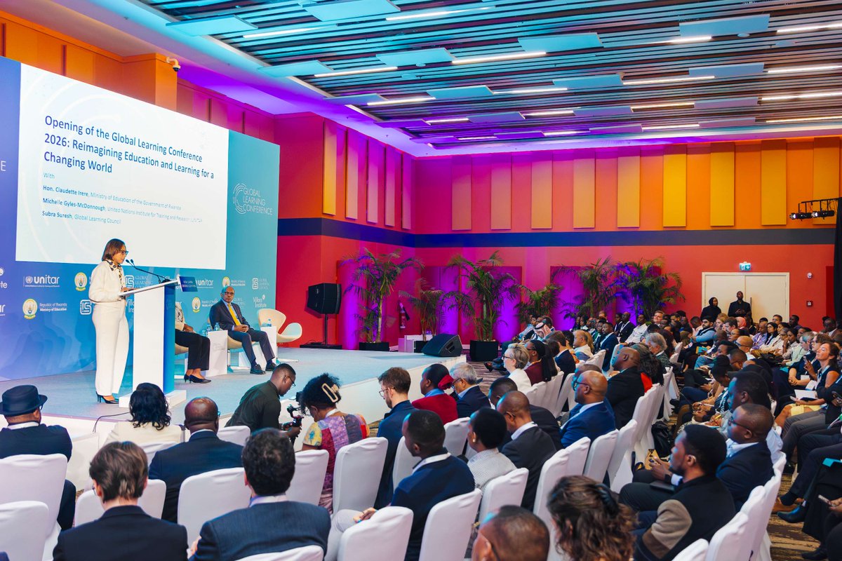 VillarsIdeas's tweet photo. Opening #GLCONF2026 in Africa 🌍 As tech disruption and global pressures rise, systems must adapt responsibly and swiftly. #LifeLongLearning #FutureOfLearning #KnowledgeToLead #VillarsInstitute @UNITAR @Rwanda_Edu https://t.co/jPt2M4tngQ