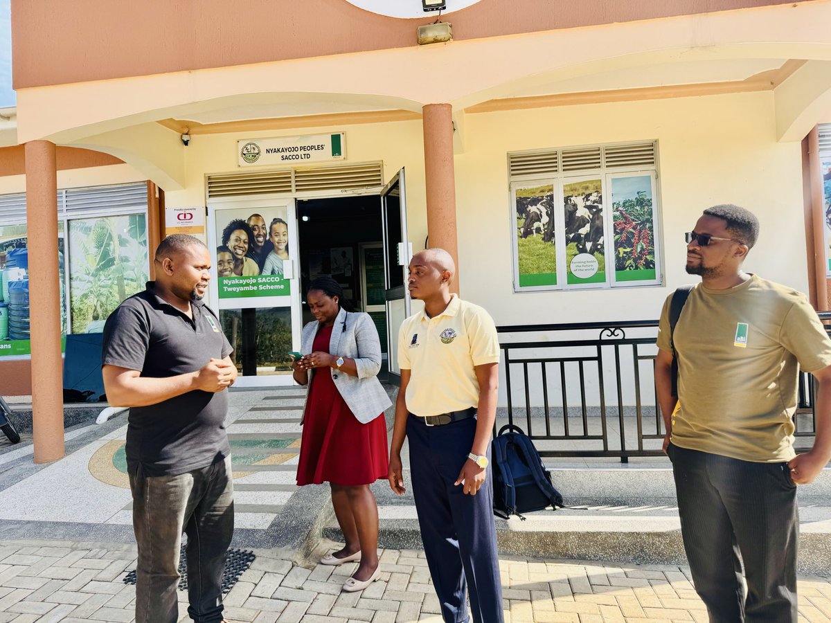Nyakayojosacco's tweet image. Today, we hosted a team from our partner @aBiDevtFinance. We had a fruitful catch-up &amp;amp; dug deeper into ways to amplify our partnership. Together, we’re  uplifting rural communities with sustainable agri-financial solutions as we break barriers &amp;amp; building resilience.#PartnerWithUs