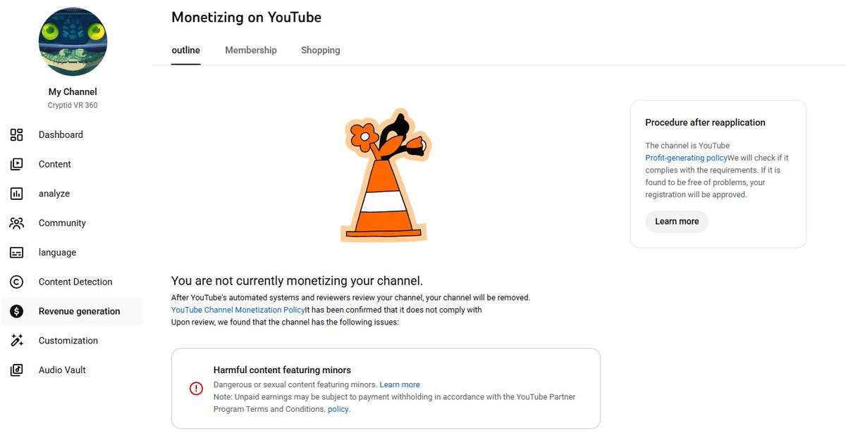 Cryptid VR 360 tweet media