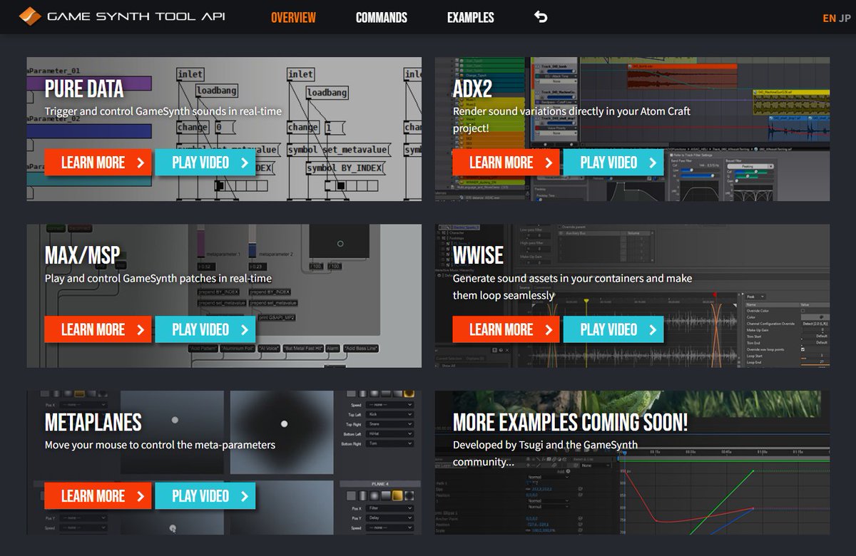 tsugistudio's tweet image. Unlock the power of procedural audio in your favorite creative tools with the GameSynth Tool API. Many add-ons and scripts are already available!

tsugi-studio.com/web/gamesynth/…

#blender3d #reaperdaw #wwise #unity3d #godotengine #proceduralaudio