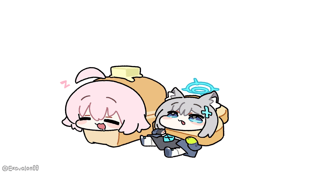 Exavalon00's tweet photo. 🍞💤
#ブルアカ #BlueArchive #블루아카 https://t.co/pJiVzJEVZW