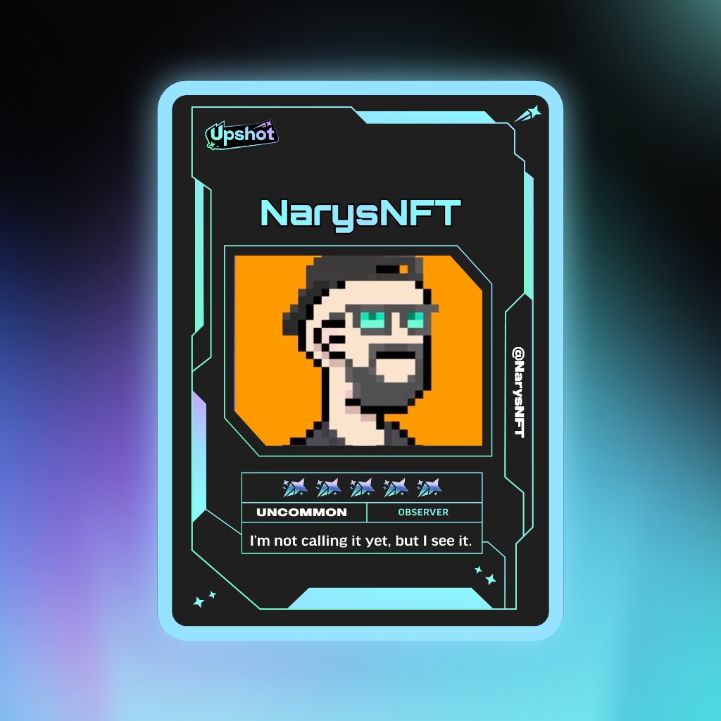 maxgenerals's tweet image. Just ripped my Predictor Card!

Ready to claim instant cash prizes, free packs and more.

Welcome to Prediction Play on @upshot_cards

Your turn
beta.upshot.cards/?code=5738dc34