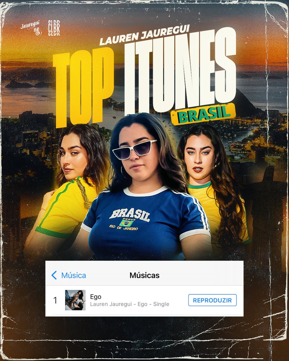 AQUI É O BRASIL 🇧🇷🇧🇷

O último lançamento de Lauren Jauregui, “Ego”, atualmente é…

#1 no iTunes Brasil 🇧🇷