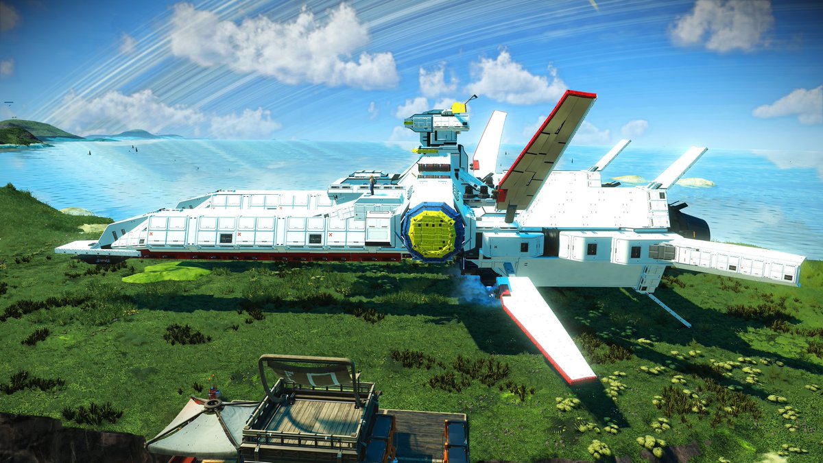 SPACEPIPATE's tweet photo. #NoMansSky #ノーマンズスカイ
アルビオン完成しました〜。 https://t.co/ukMdPzJzQl