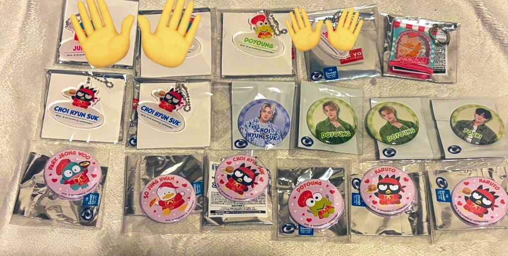 TREASURE はぴだんぶい カフェ トレカ 缶バッジ 8000円 特典 交換 入場