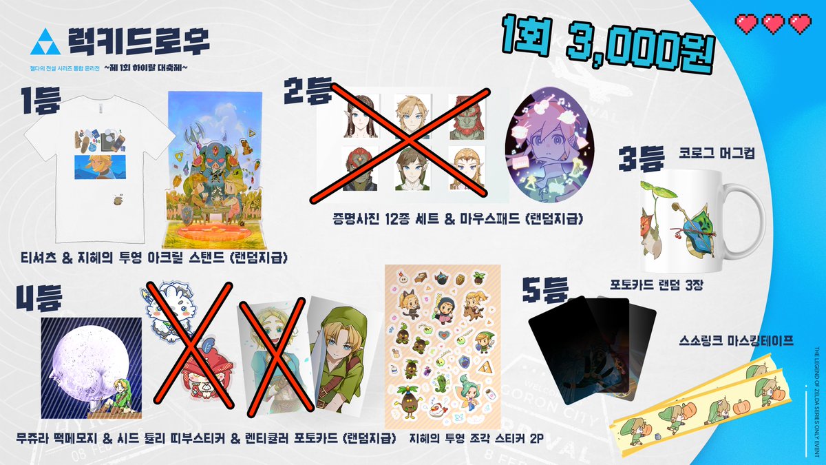 젤다의 전설 ~제 1회 하이랄 대축제~ tweet media