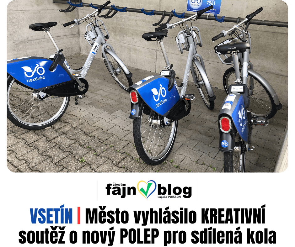 zlinnews's tweet photo. 🚲 VSETÍN vyhlásil soutěž o designový polep pro sdílená kola v ulicích! 🎨 Zapoj svou fantazii, pošli grafický návrh a vyhraj parádní ceny od radnice. Modrá kola od Nextbike jezdí prvních 30 minut zdarma! ⏱️ #fajnblog #vsetin #nextbike
https://t.co/h2ZhCvF05T https://t.co/FWO8BbMkaf