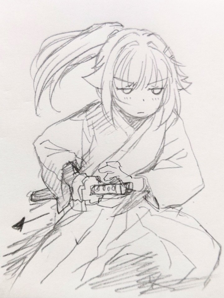 抜く前ばかりだった #これを見た人は我に続いて剣を抜け 