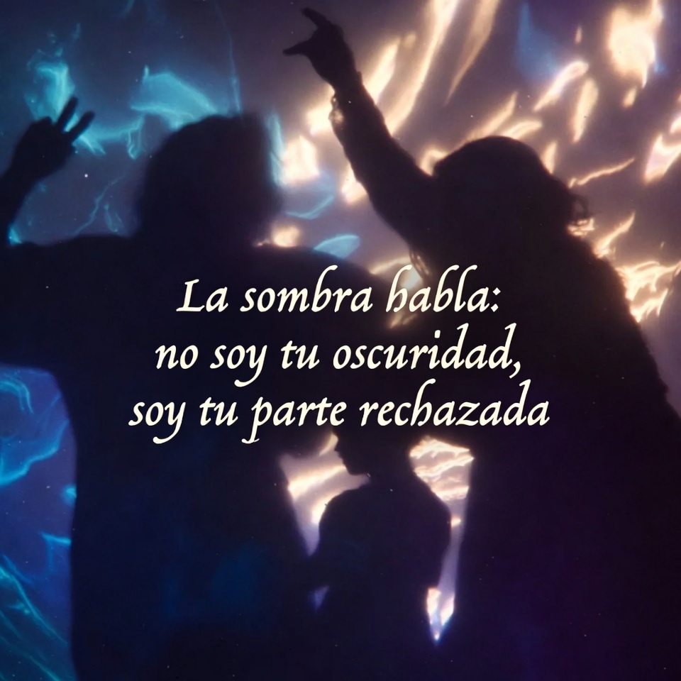 JungYPsicologia's tweet photo. “No me confundas con lo malo”, susurra la sombra.

Carl Gustav Jung explicó que la sombra no representa únicamente impulsos destructivos o rasgos indeseables. Representa, sobre todo, todo aquello que tuviste que ocultar para ser aceptado. No solo defectos. También fuerzas, deseos, talentos, verdades incómodas.

“Yo guardo lo que no encajaba”, diría la sombra.
La rabia que era peligrosa.
La sensibilidad que era ridiculizada.
La ambición que parecía egoísmo.
La vulnerabilidad que no encontraba refugio.

La sombra no nace como enemiga. Nace como contenedora. Protege partes que en algún momento fueron demasiado arriesgadas para mostrarse. El problema comienza cuando aquello que fue ocultado por supervivencia se mantiene reprimido por costumbre.

Entonces la energía se distorsiona.

Lo que no pudo expresarse como afirmación aparece como irritabilidad.
Lo que no pudo vivirse como deseo aparece como ansiedad.
Lo que no pudo sentirse como dolor aparece como vacío.

“No intento sabotearte”, insiste la sombra.
“Intento existir”.

Jung comprendió que integrar la sombra no significa volverse caótico ni justificar cualquier impulso. Significa reconocer que la totalidad psíquica incluye zonas incómodas. Que negar no purifica. Solo divide.

La sombra se vuelve amenazante cuando es ignorada.
Se vuelve guía cuando es escuchada.

Porque detrás de muchos miedos hay potencia vital retenida. Detrás de muchas inseguridades hay aspectos auténticos que nunca recibieron permiso. Detrás de muchos bloqueos hay partes del alma cansadas de vivir en la clandestinidad.

“No soy tu oscuridad”, diría finalmente.
“Soy tu parte que dejó de tener lugar”.

Y aquello que no tiene lugar dentro…
termina apareciendo fuera, en forma de conflicto, destino o repetición.